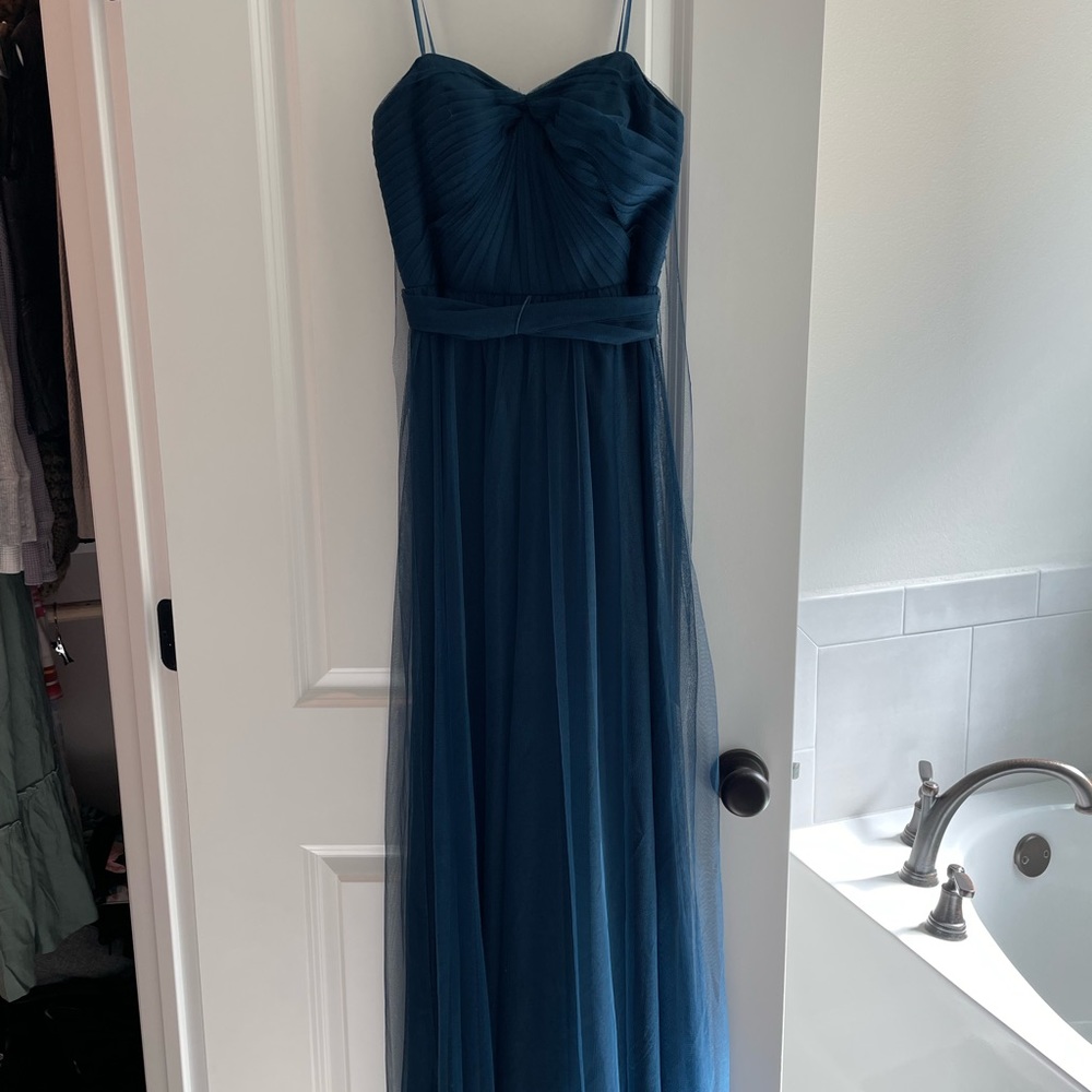 Adrianna Papell Strapless Tulle Convertible Gown/Infinity Dress